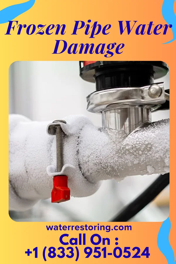 Frozen Pipe Water Damage in Pennside, PA